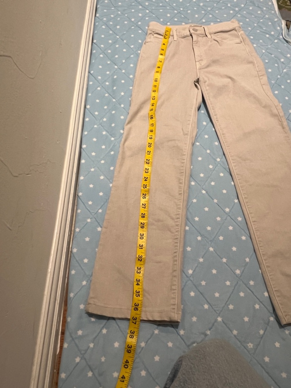 MOTHER The Insider Ankle Fray Chalk It Up Jean size 24 great condition - Picture 9 of 16